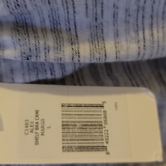 NWT Eberjey Alex Cami with shelf bra Size L - Picture 9 of 12